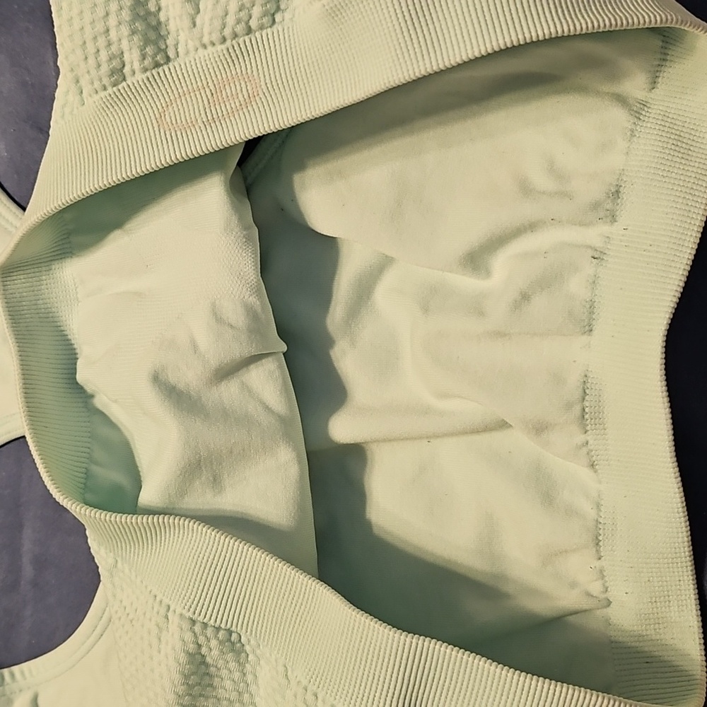 **Clearance** Champion Blue-green Racerback Sports Bra - Lounge Bra - Picture 5 of 9